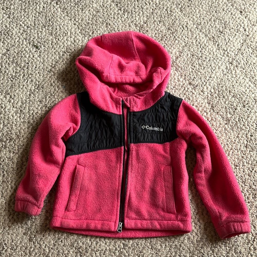 Pink and Black Columbia Jacket